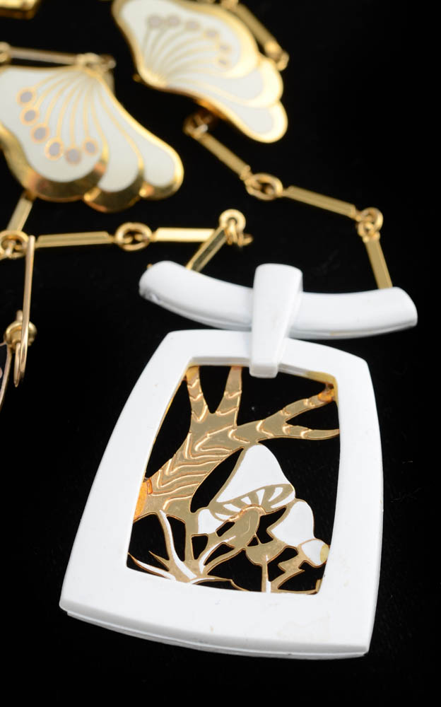 Enamel Jewelry Including Laurel Burch