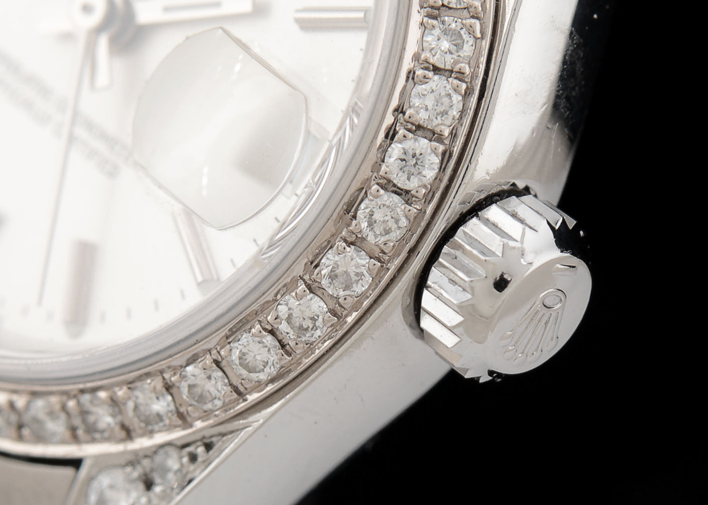 Women's Rolex S. Steel Date 79174 Diamond Bezel and Case Auto