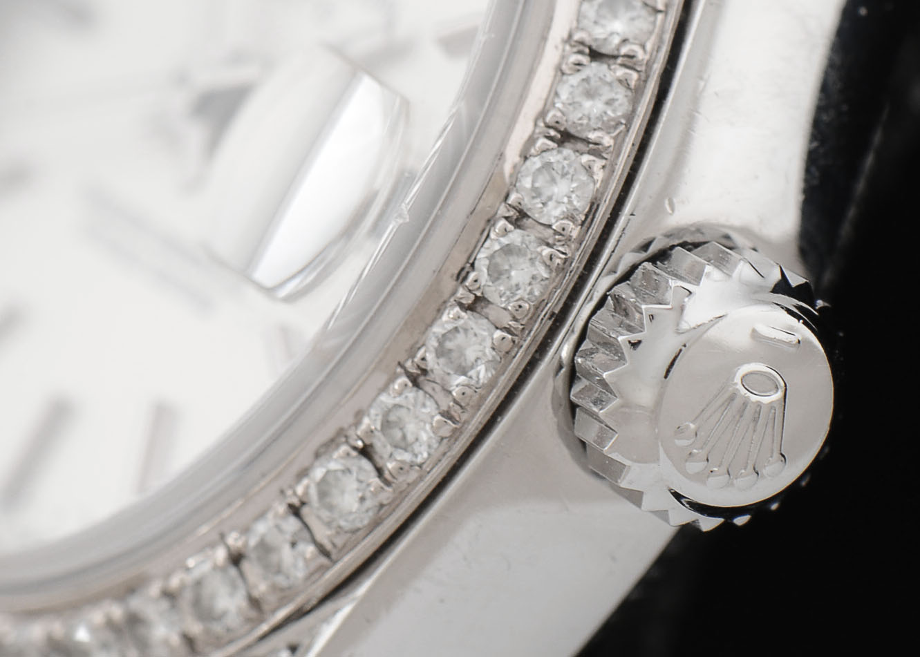 Women's Rolex S. Steel Date 79174 Diamond Bezel and Case Auto