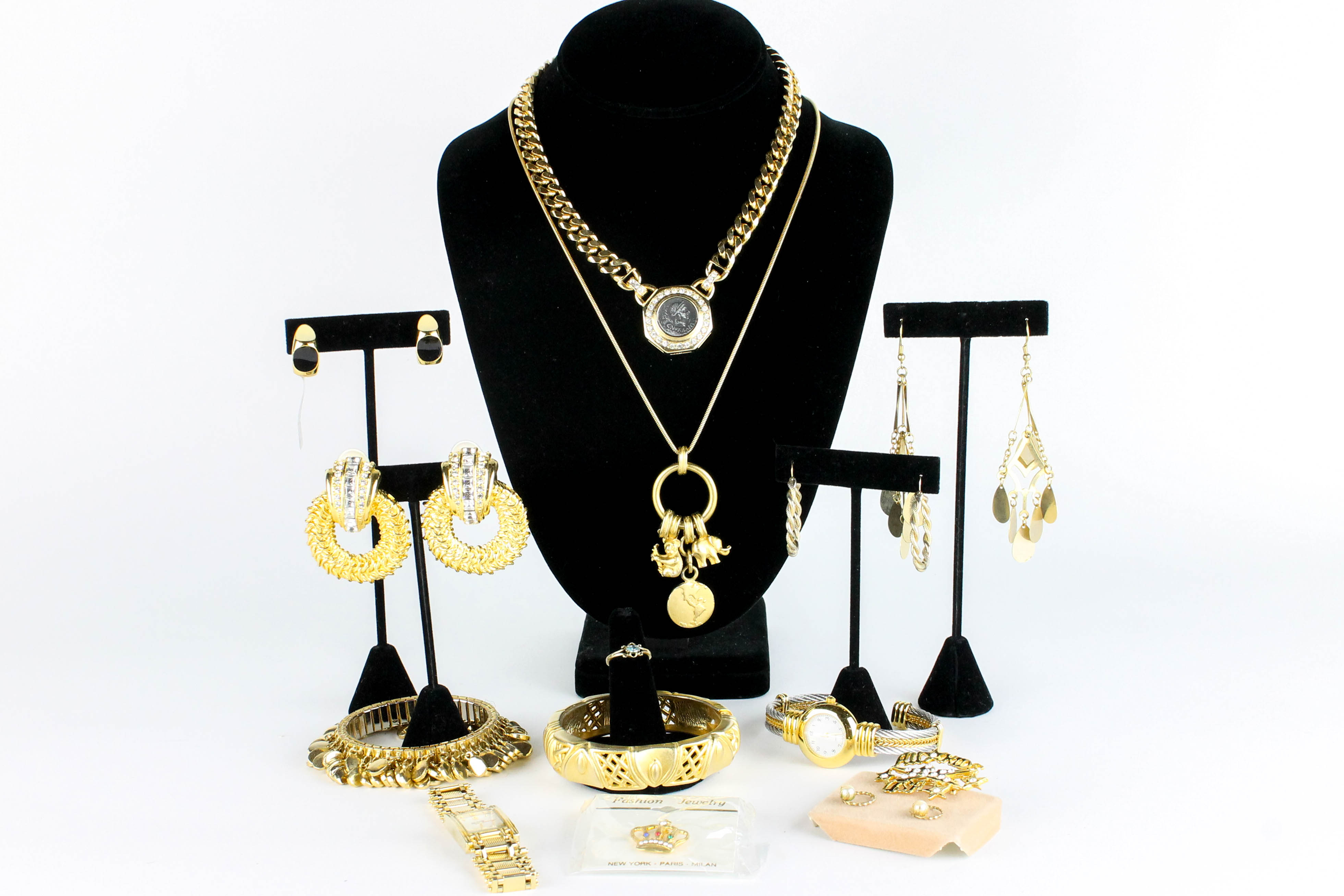 Gold Toned Costume Jewelry