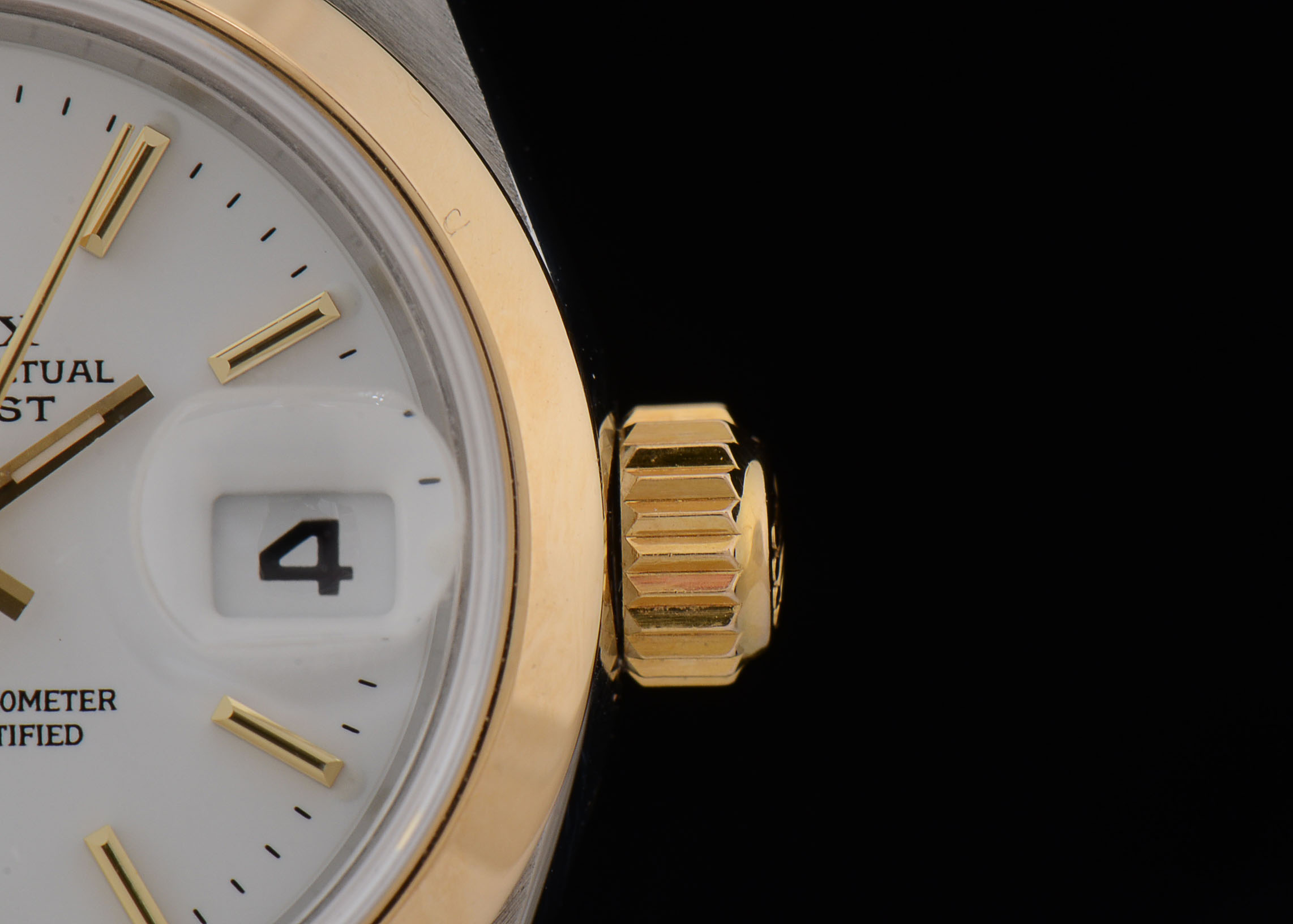 Women's Rolex Datejust 18k Gold and Steel 79163 Oyster Automatic