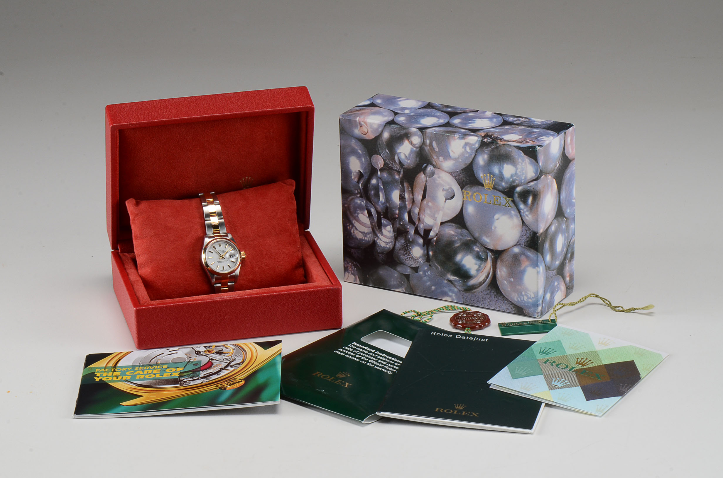 Women's Rolex Datejust 18k Gold and Steel 79163 Oyster Automatic