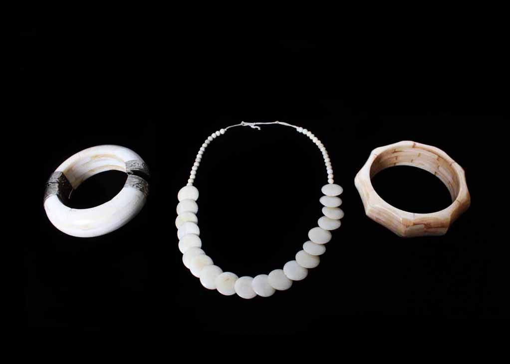 Collection of Faux Bone Jewelry