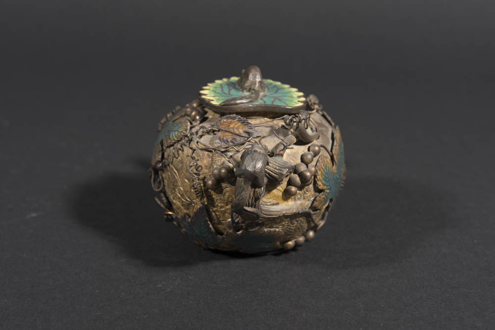 Miniature Vintage Metal Teapot