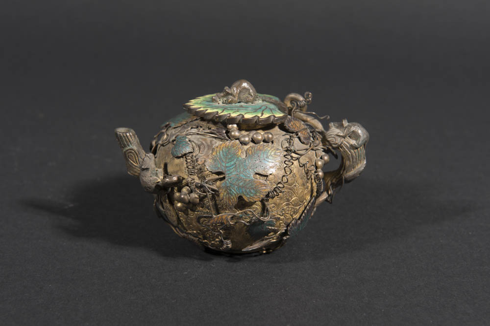 Miniature Vintage Metal Teapot