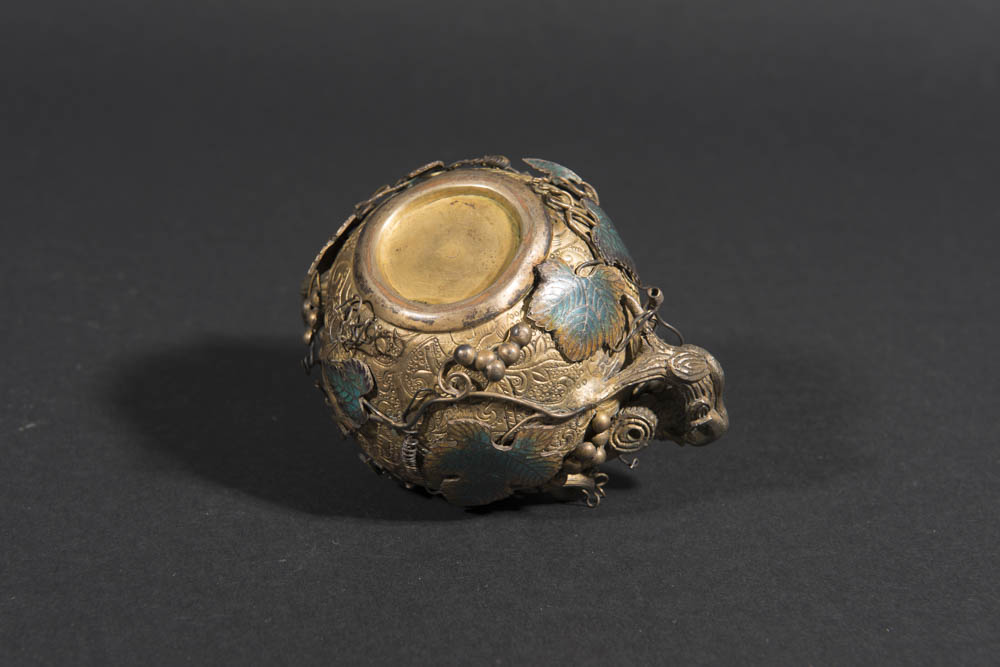 Miniature Vintage Metal Teapot