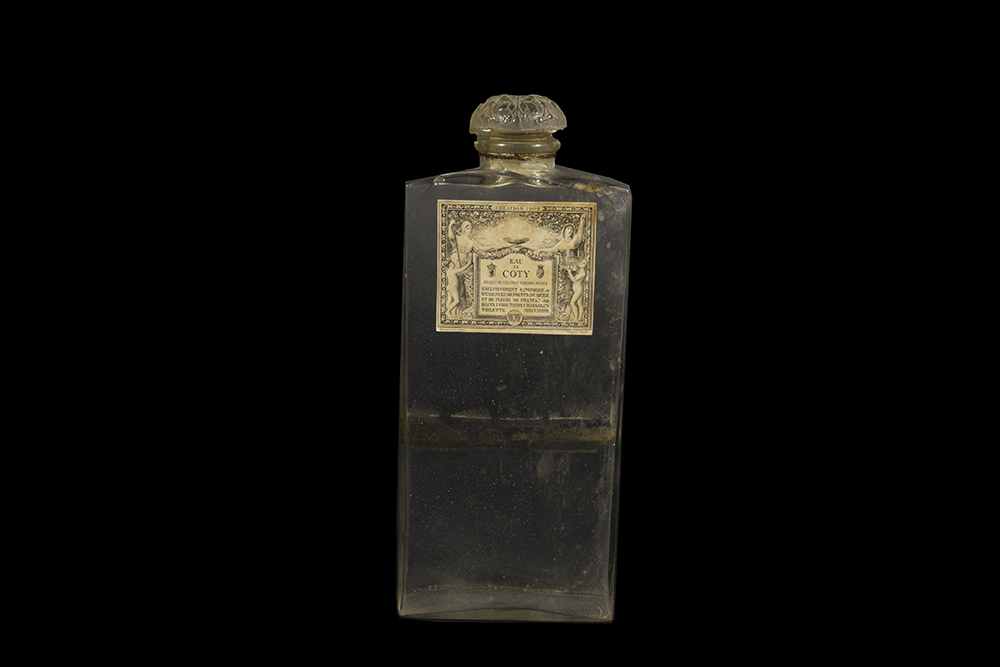 Antique Eau de Coty 1909 Perfume Bottle