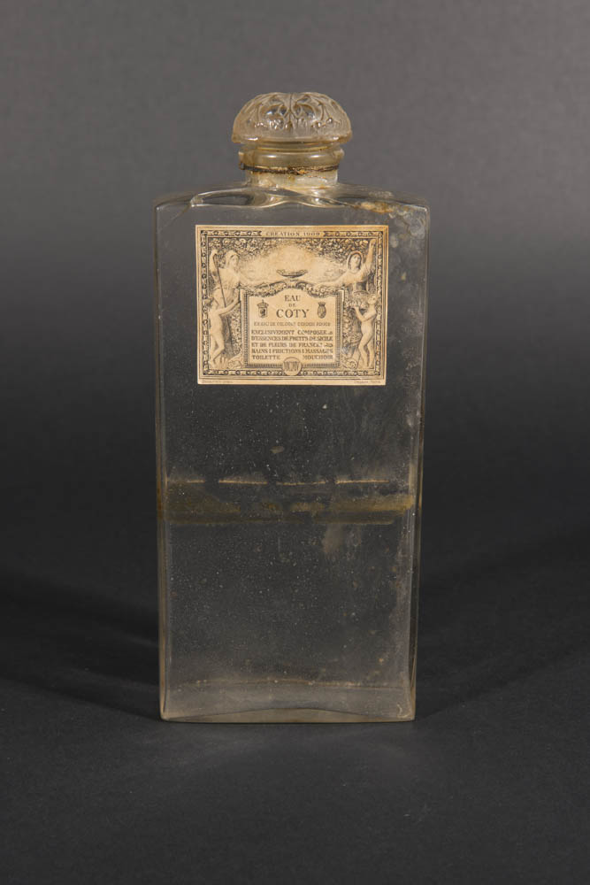 Antique Eau de Coty 1909 Perfume Bottle