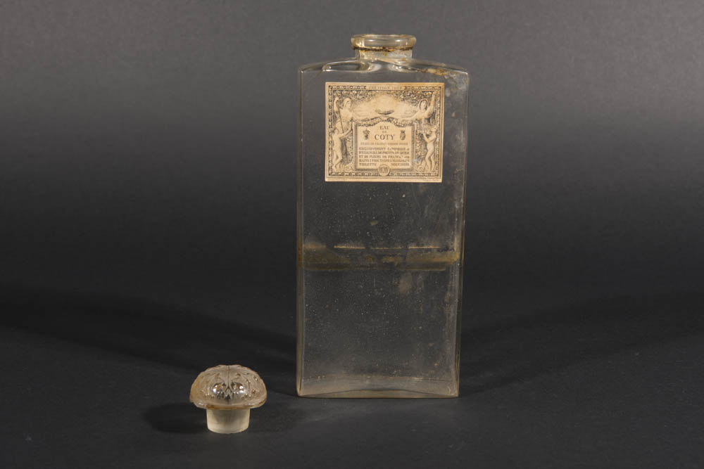Antique Eau de Coty 1909 Perfume Bottle