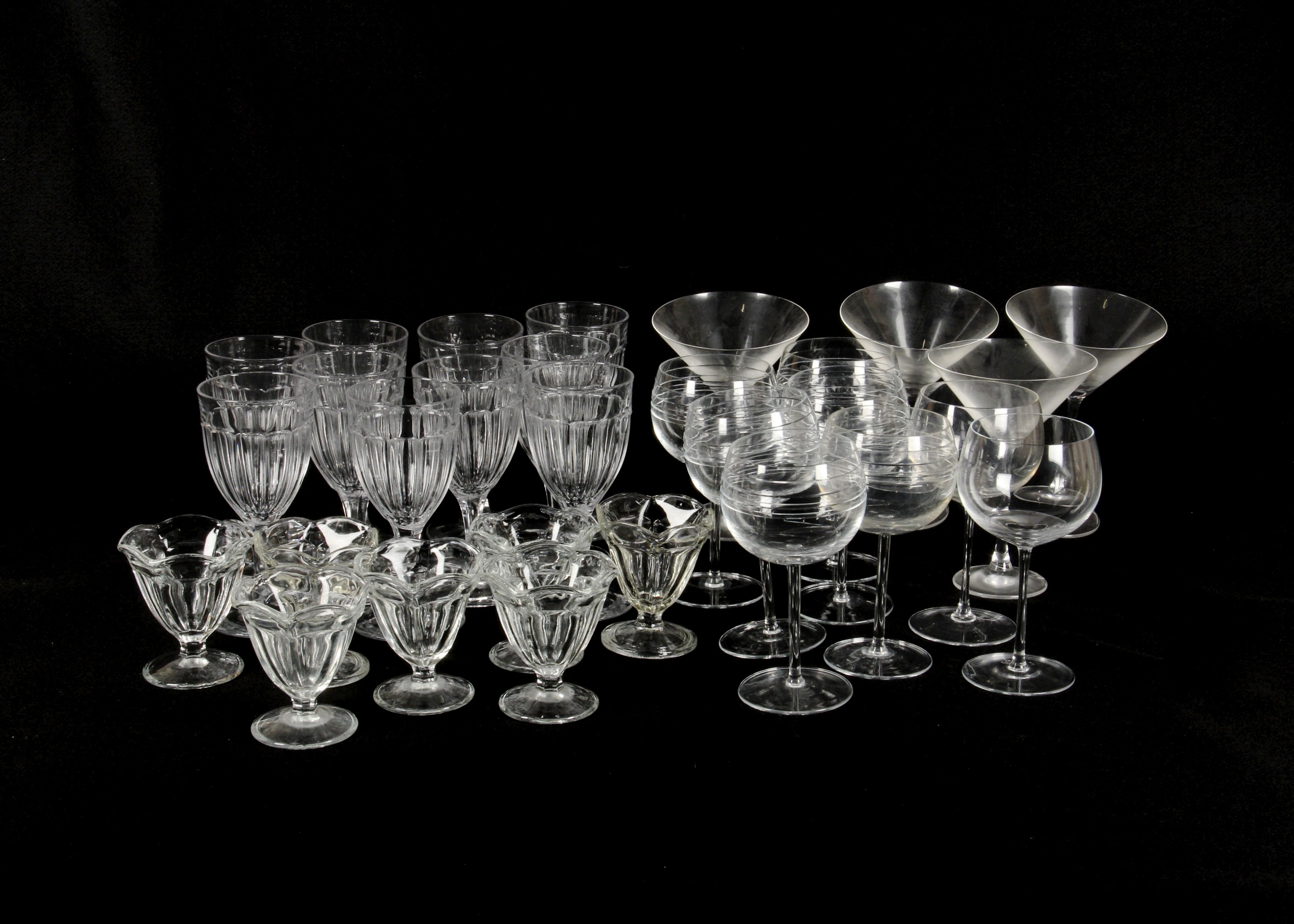 Collection of Glass Stemware