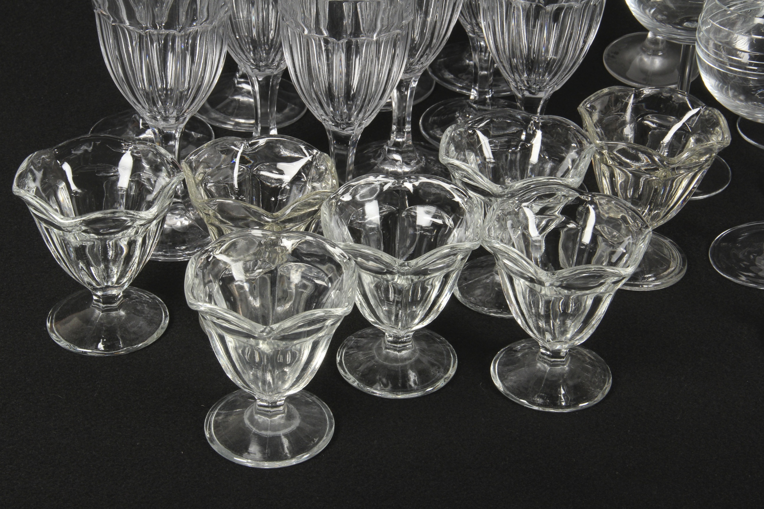 Collection of Glass Stemware