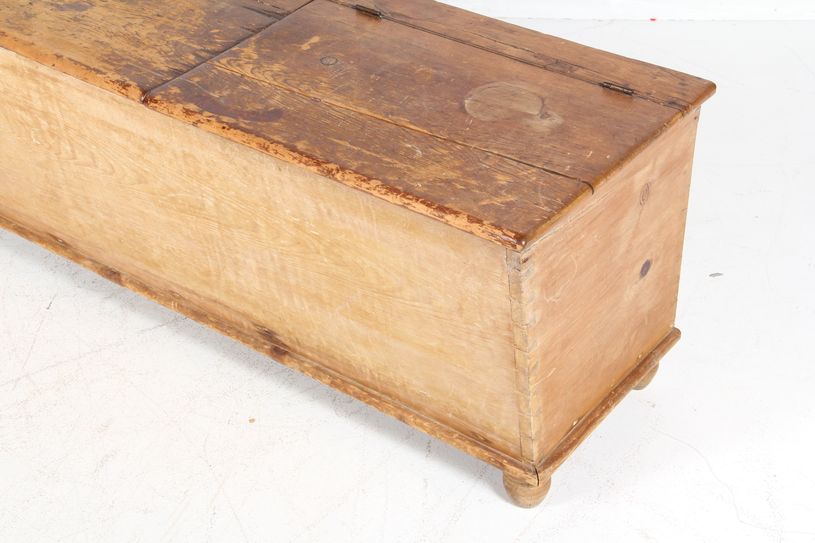 Antique Wooden Grain Bin