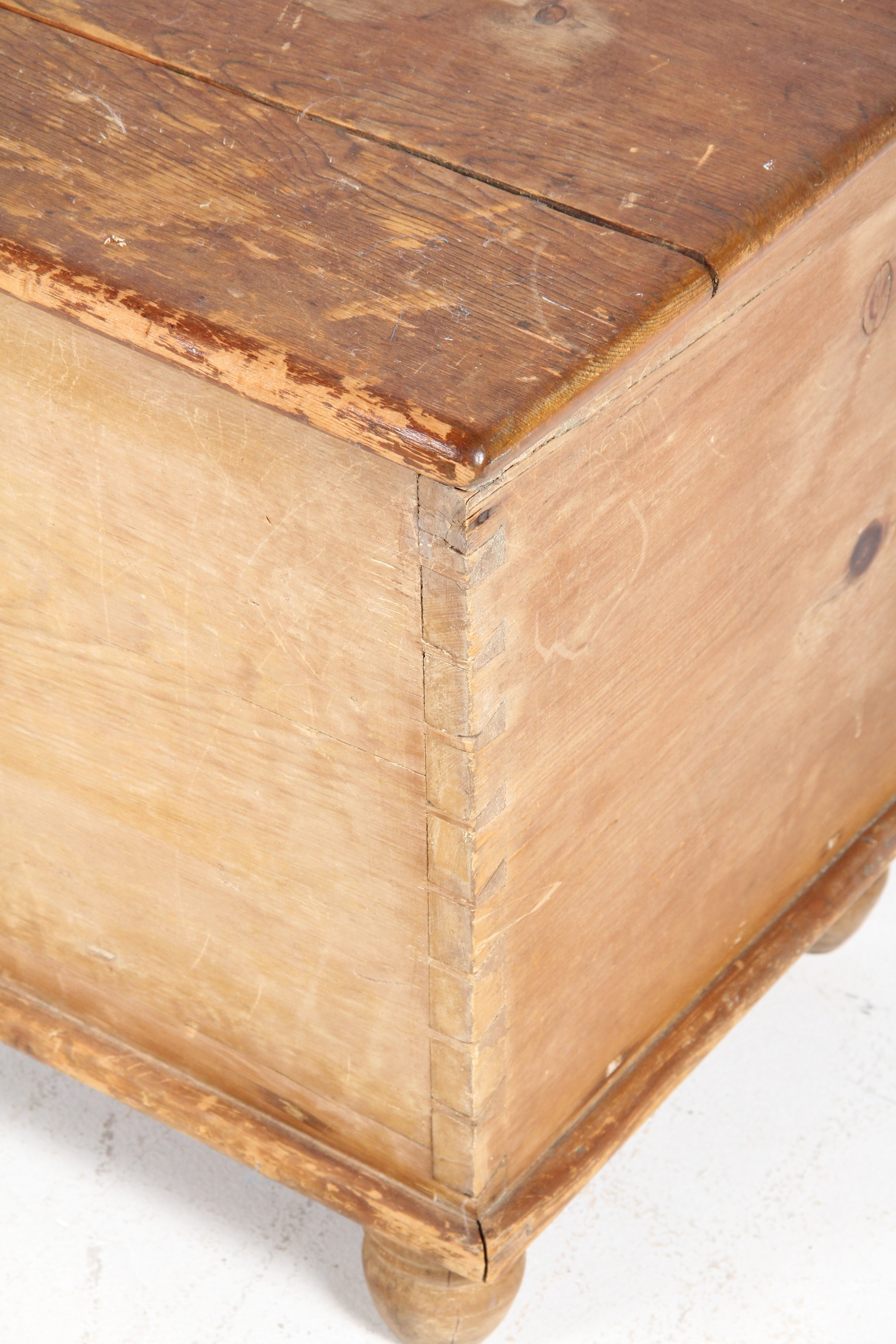 Antique Wooden Grain Bin