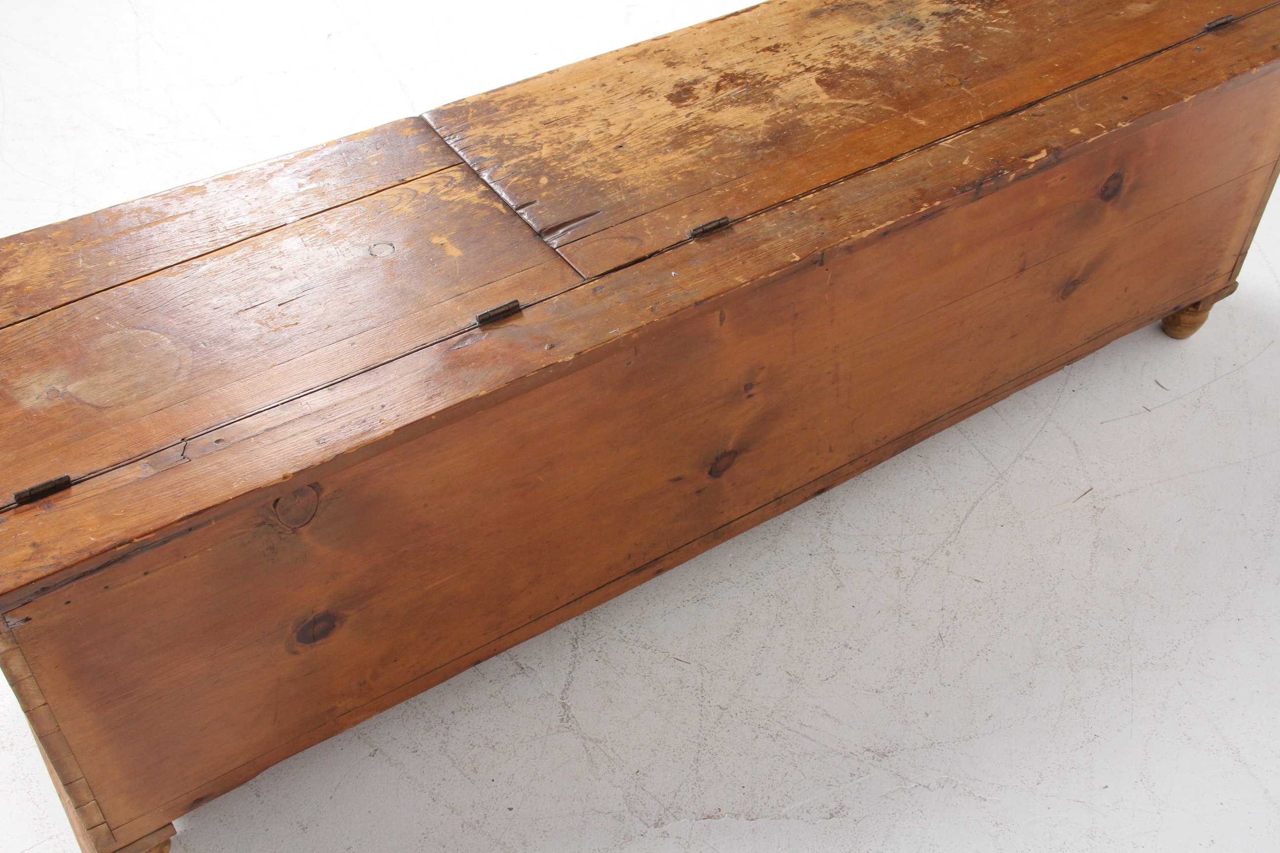 Antique Wooden Grain Bin