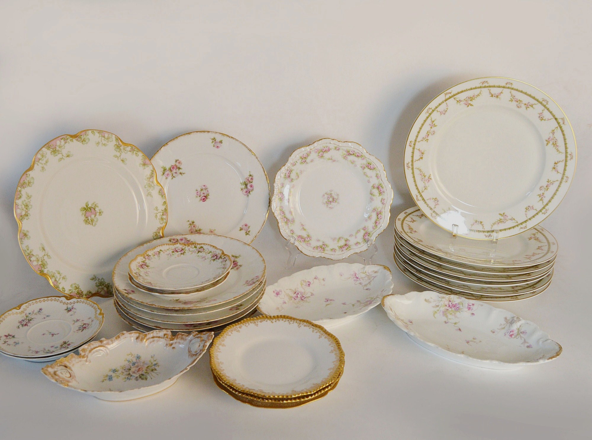 Vintage French Limoges China Dinnerware