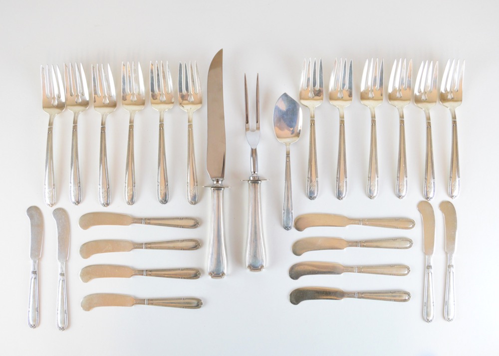 Collection of Alvin Sterling Silver Flatware