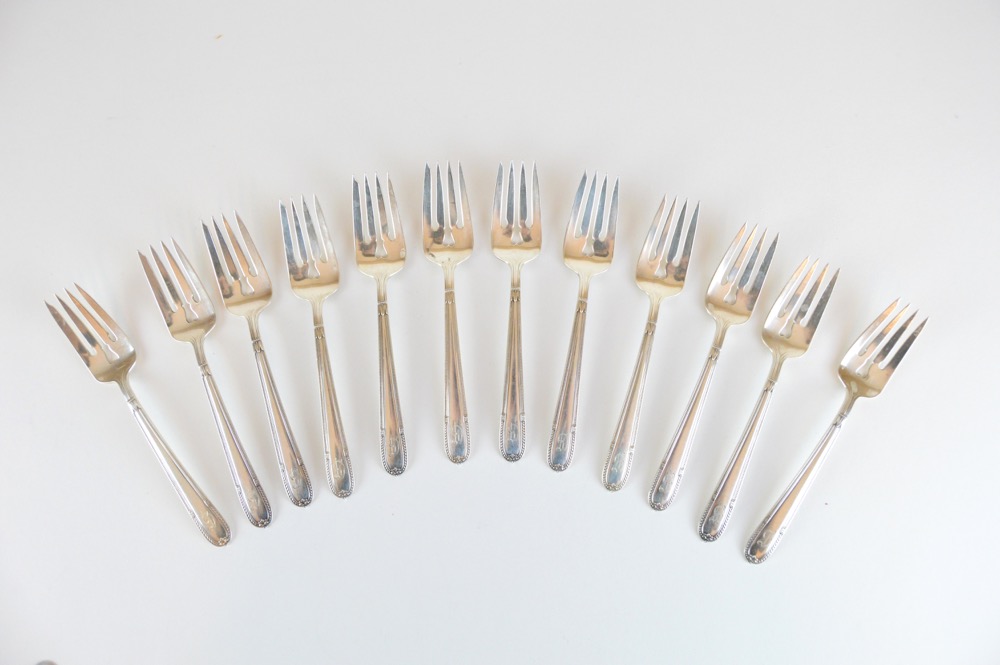 Collection of Alvin Sterling Silver Flatware