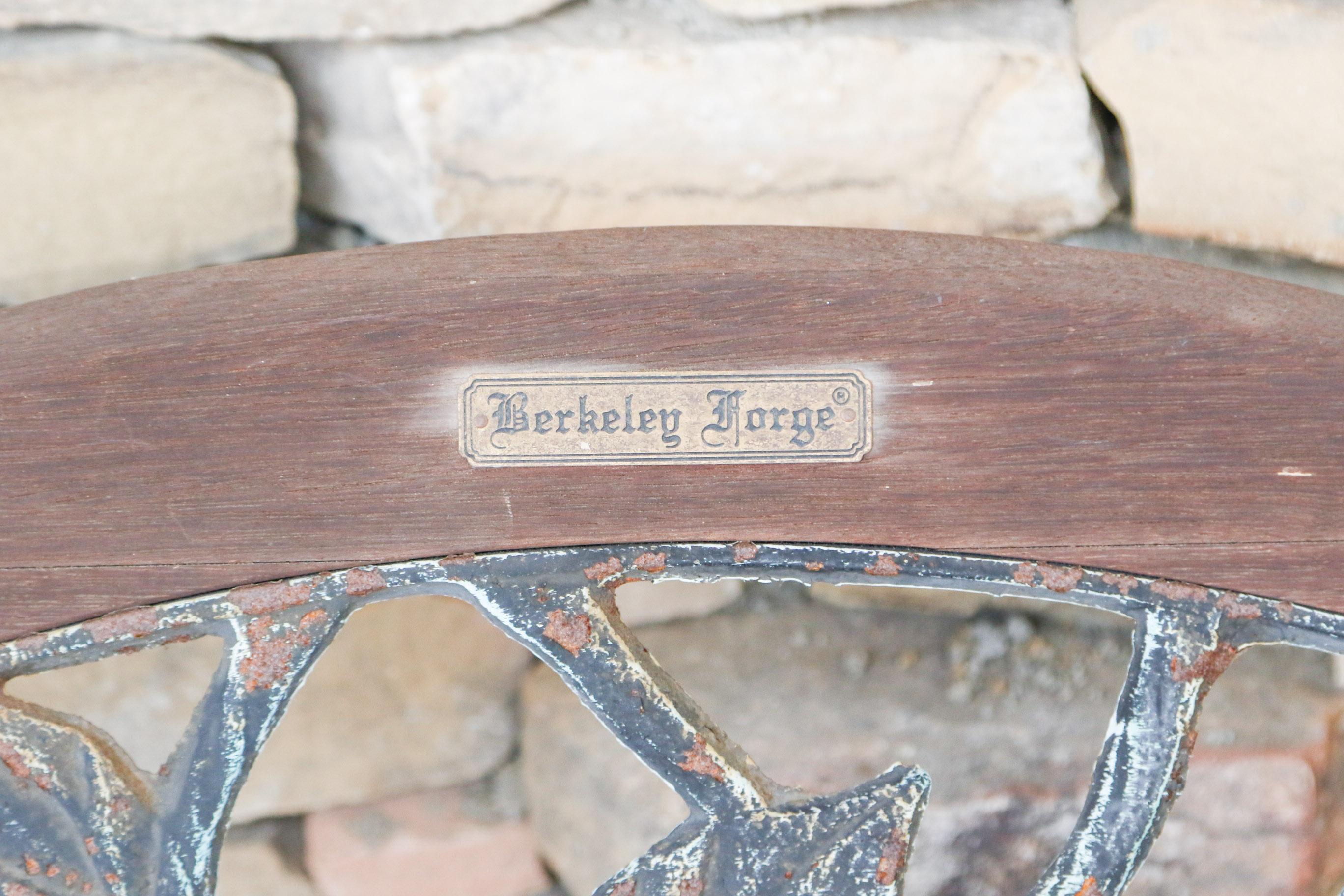 Berkeley Forge & Foundry Garden Bench