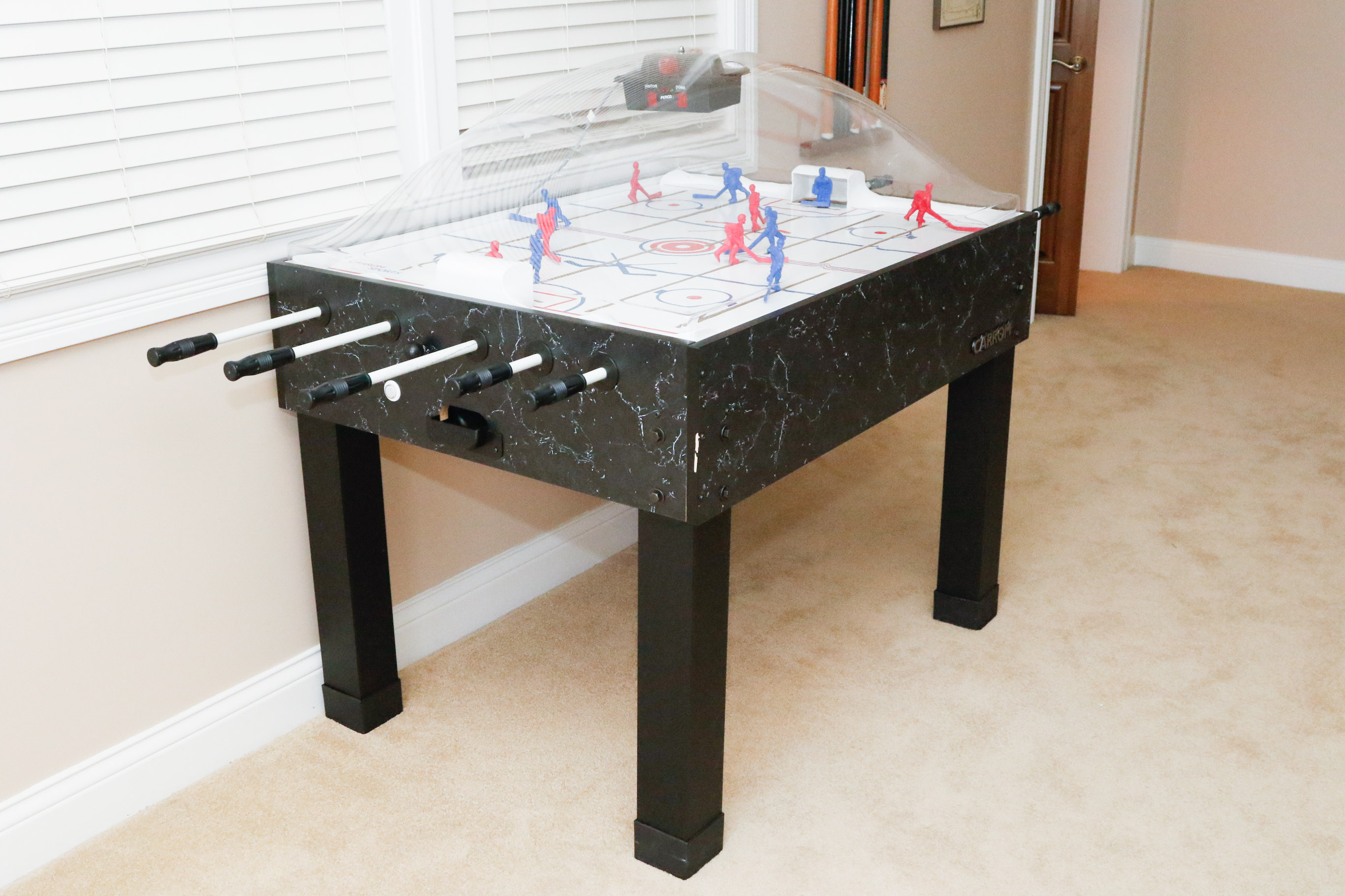 Carrom Super Stick Dome Hockey Table
