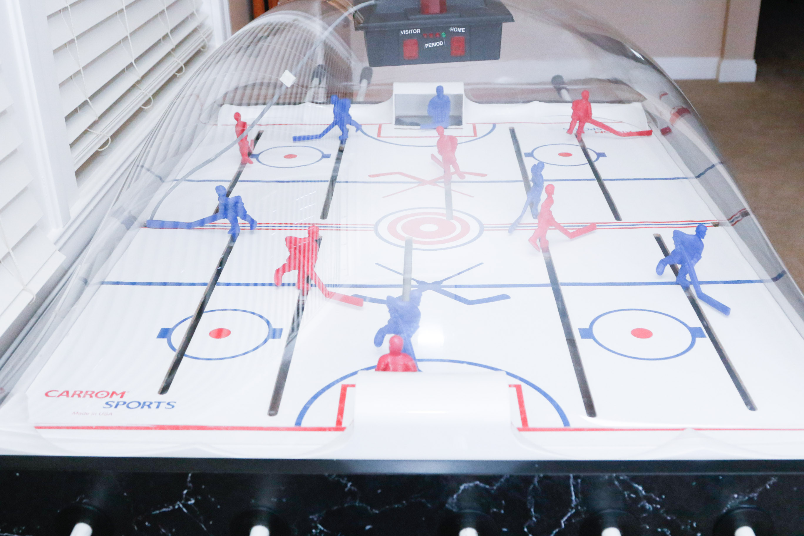 Carrom Super Stick Dome Hockey Table