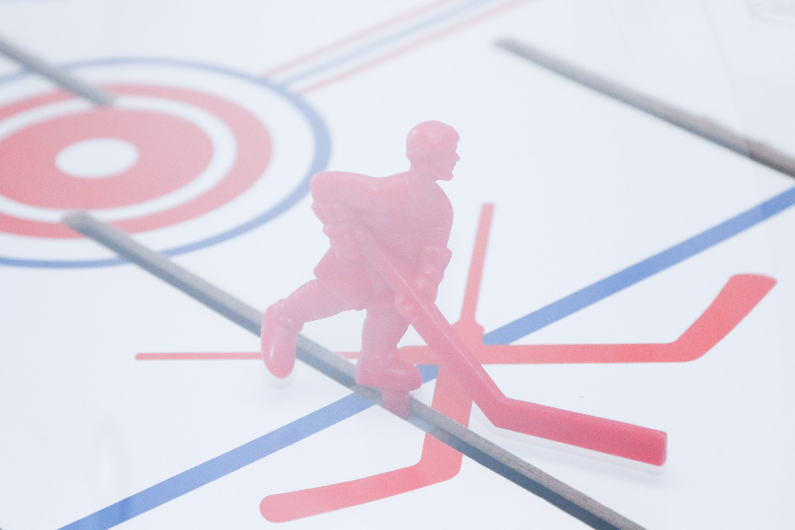 Carrom Super Stick Dome Hockey Table