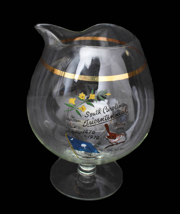South Carolina Tricentennial Pitcher and Decanter