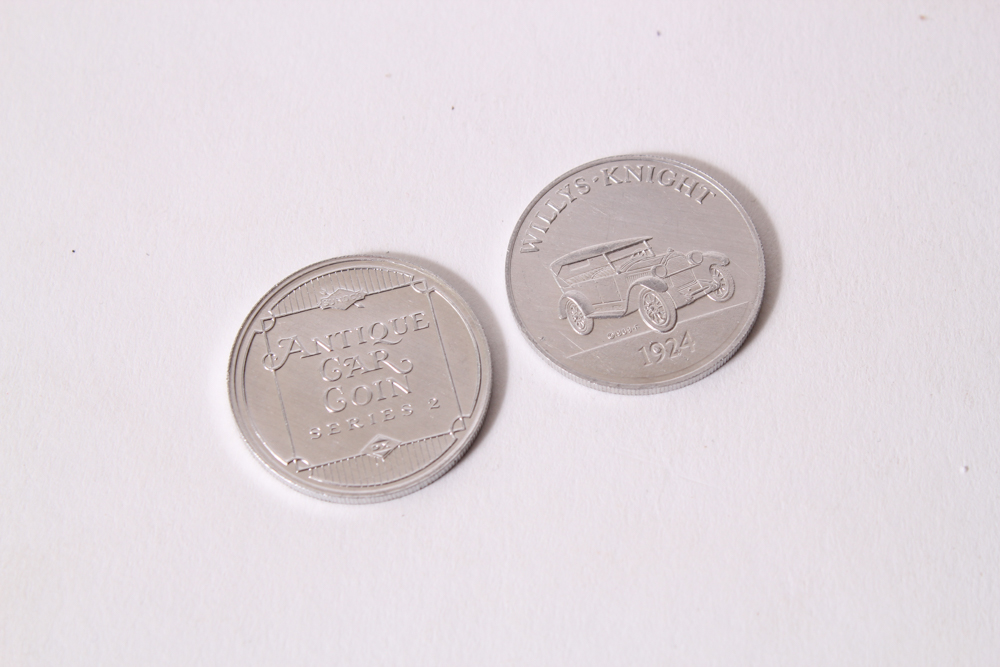 Sunoco Antique Car Tokens