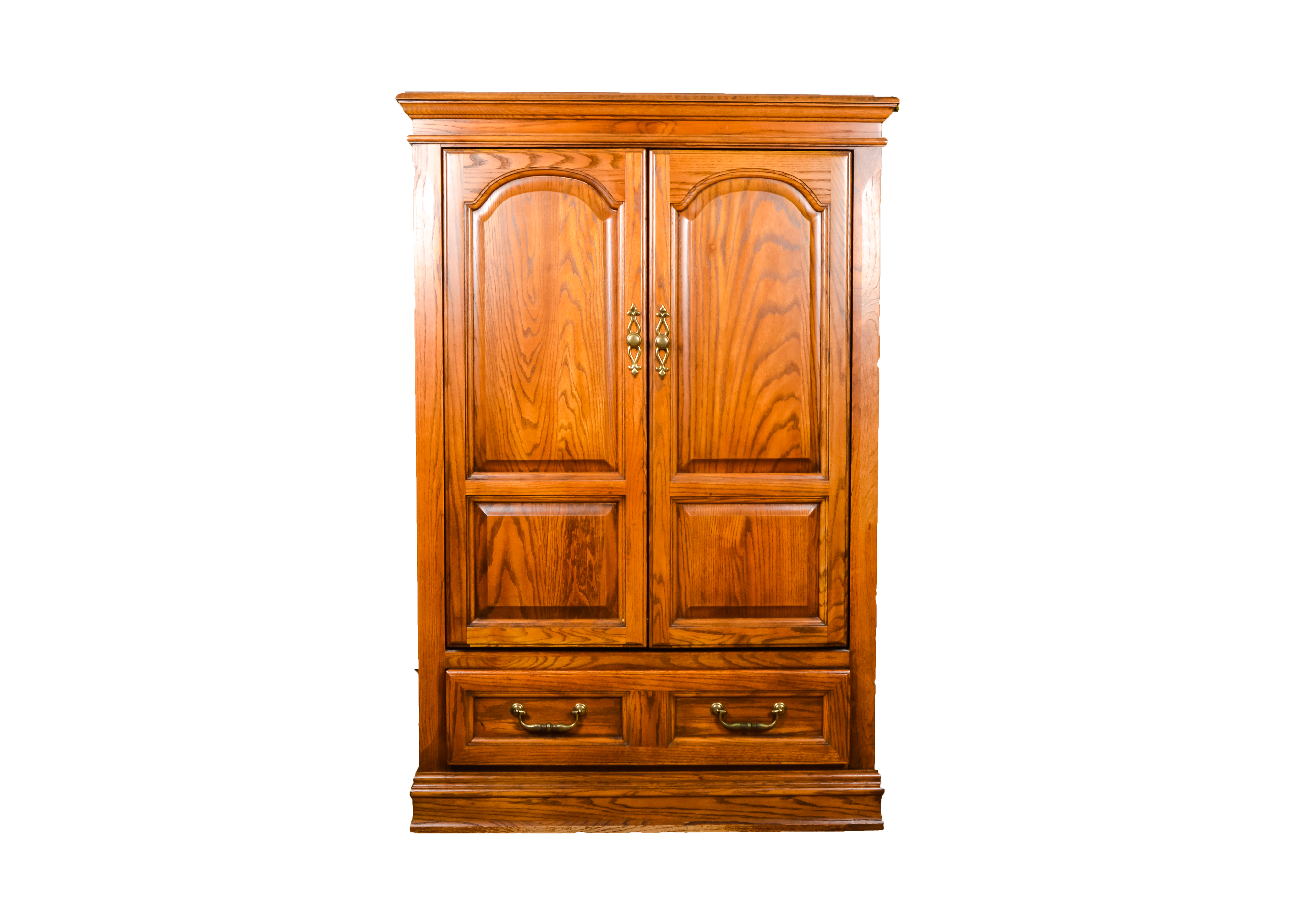 Oak Entertainment Cabinet