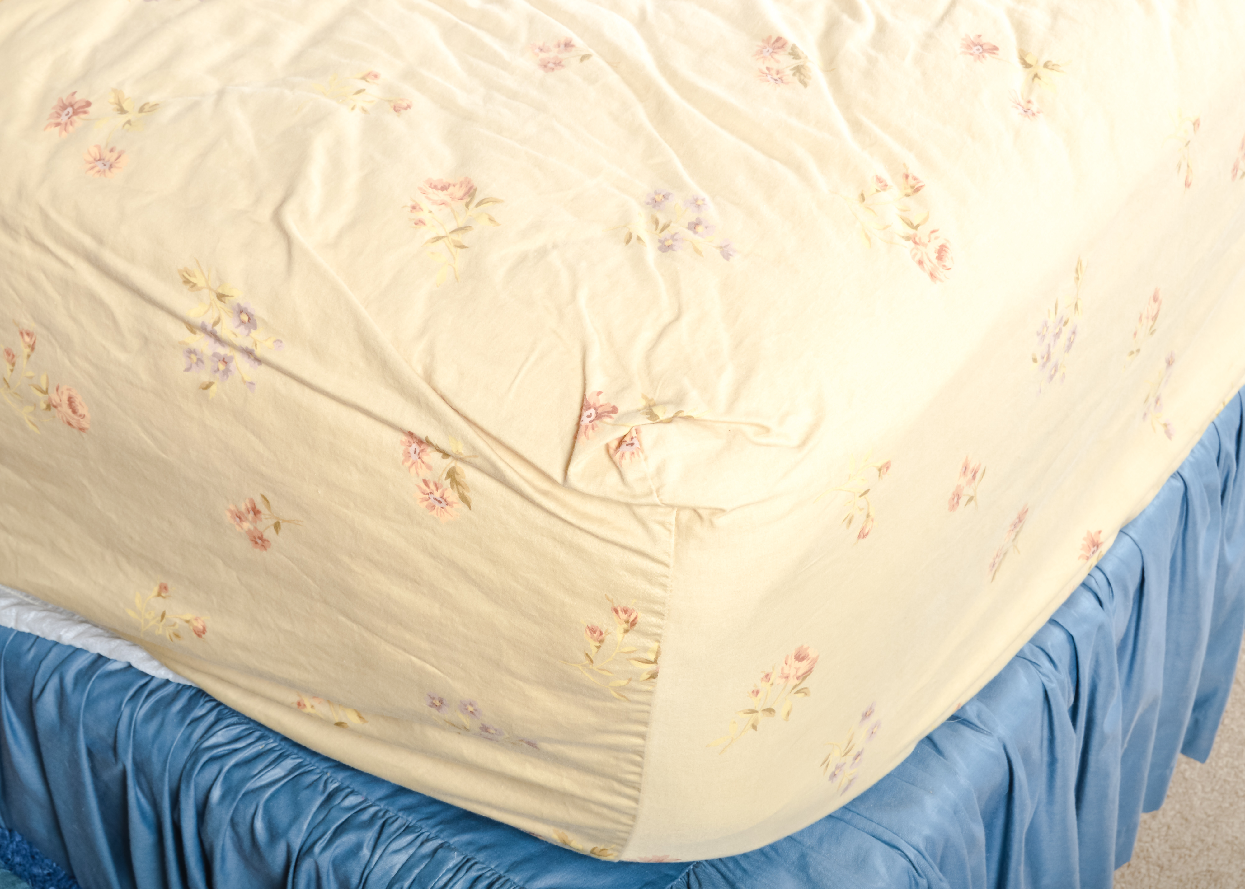 Set of Blue Queen Bedding
