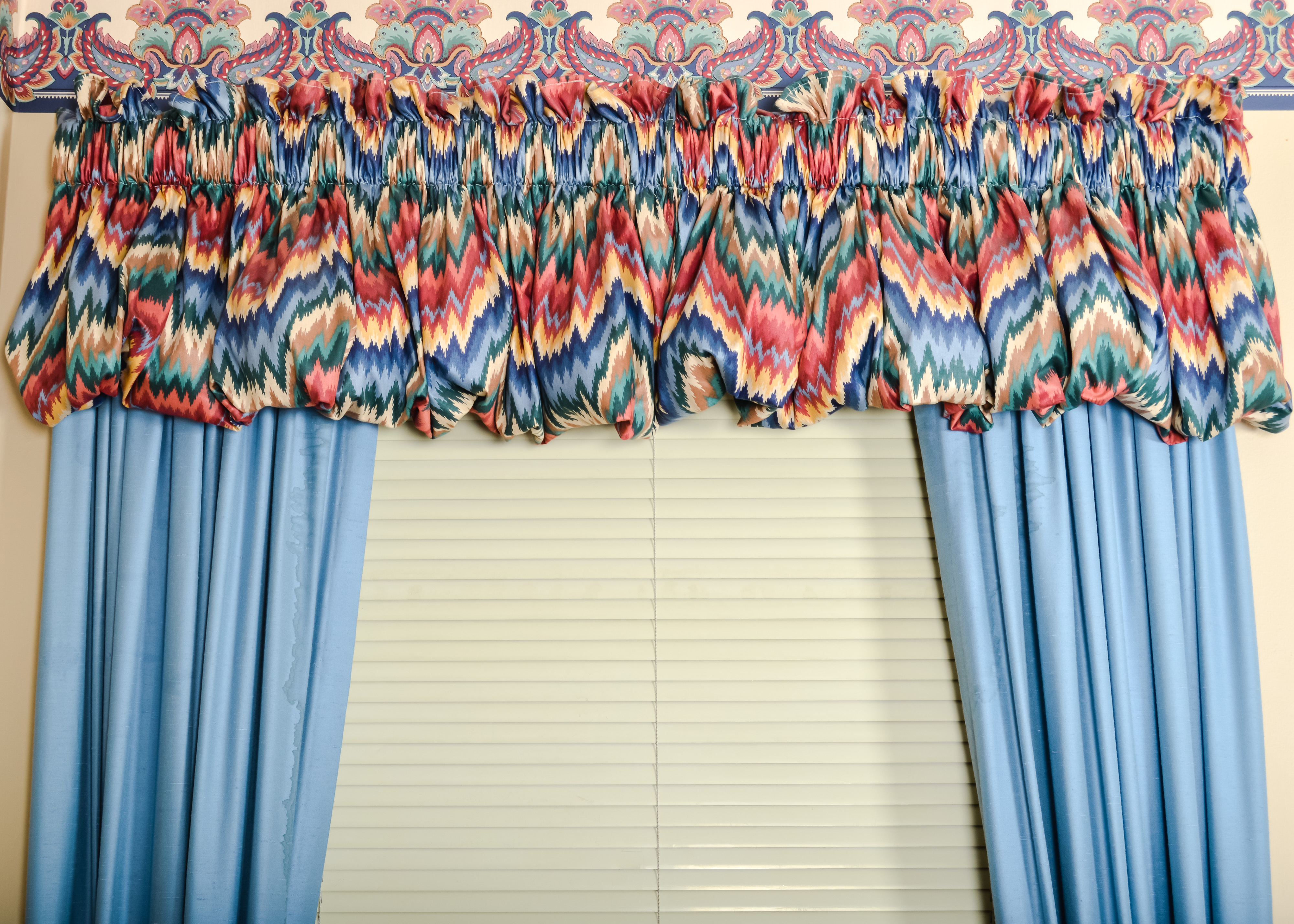 Set of Blue Queen Bedding