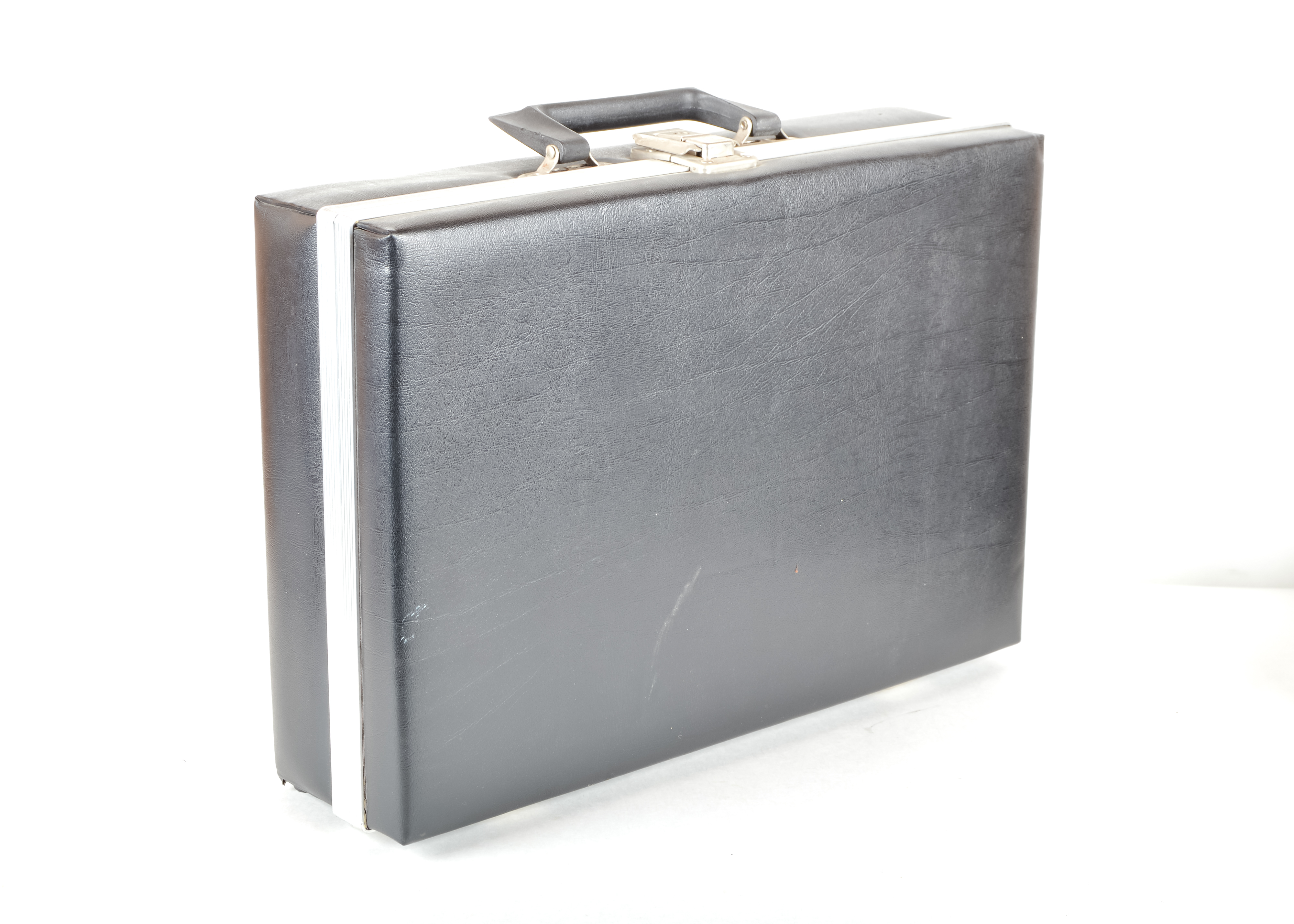 Pair of Vintage Plaid Wool and Vinyl Cassette Cases