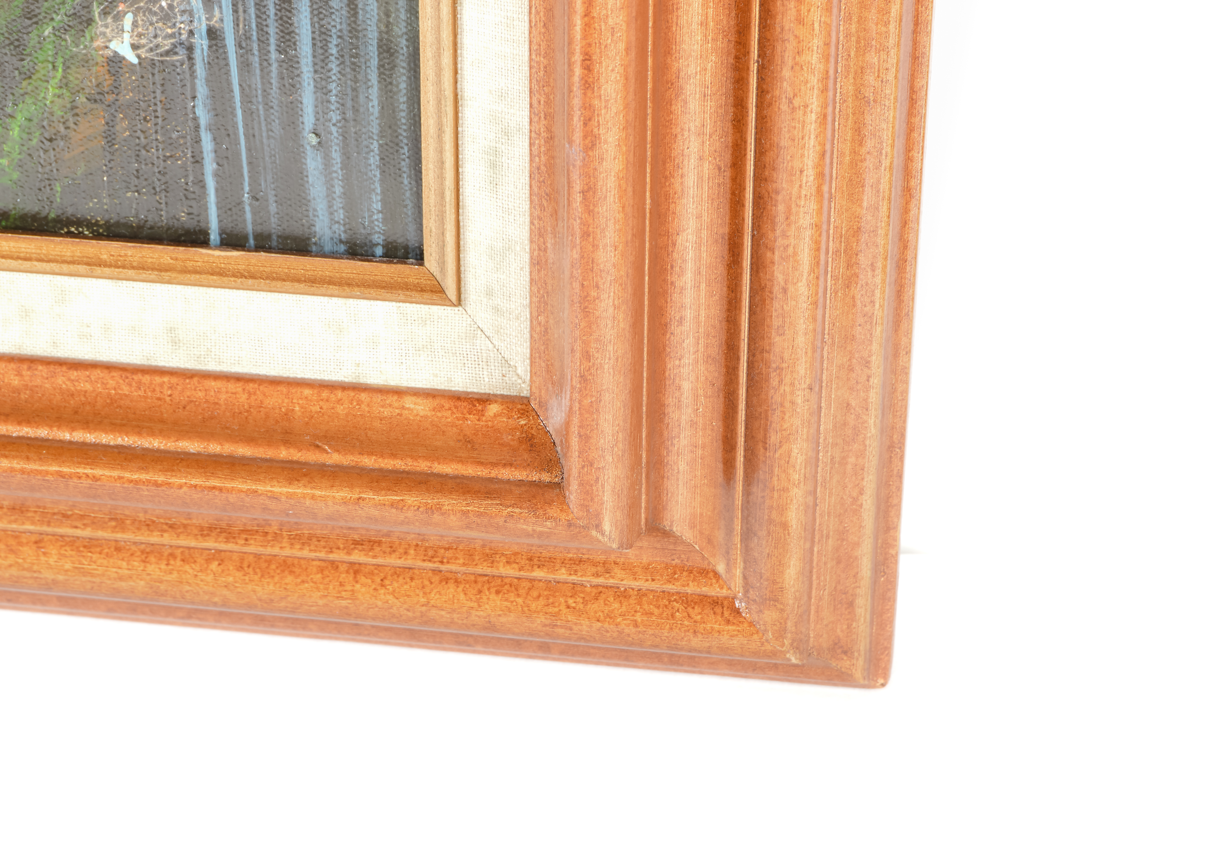 L. Metos Mountain Landscape Oil Painting