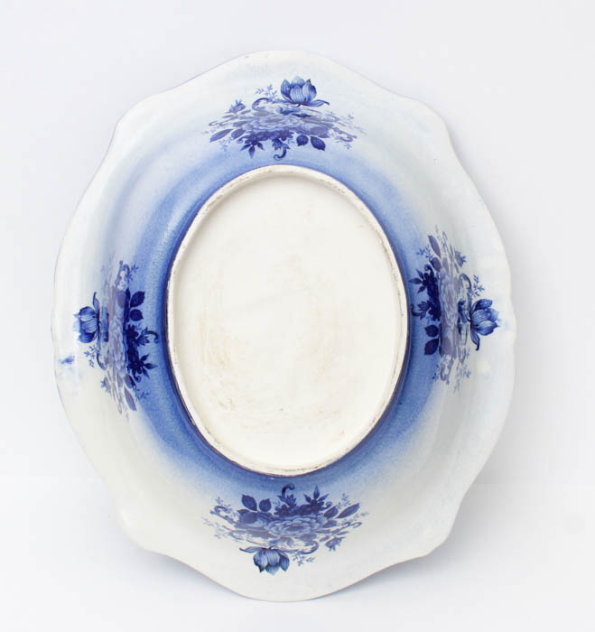 Empress Blue and White Pitcher and Wash Basin