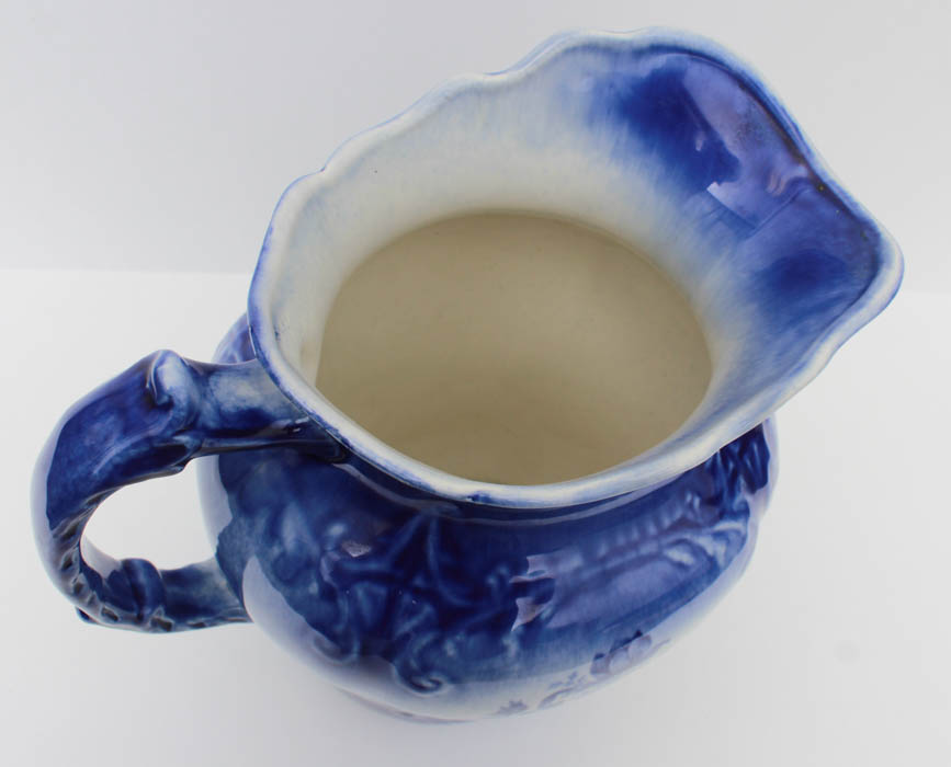 Empress Blue and White Pitcher and Wash Basin