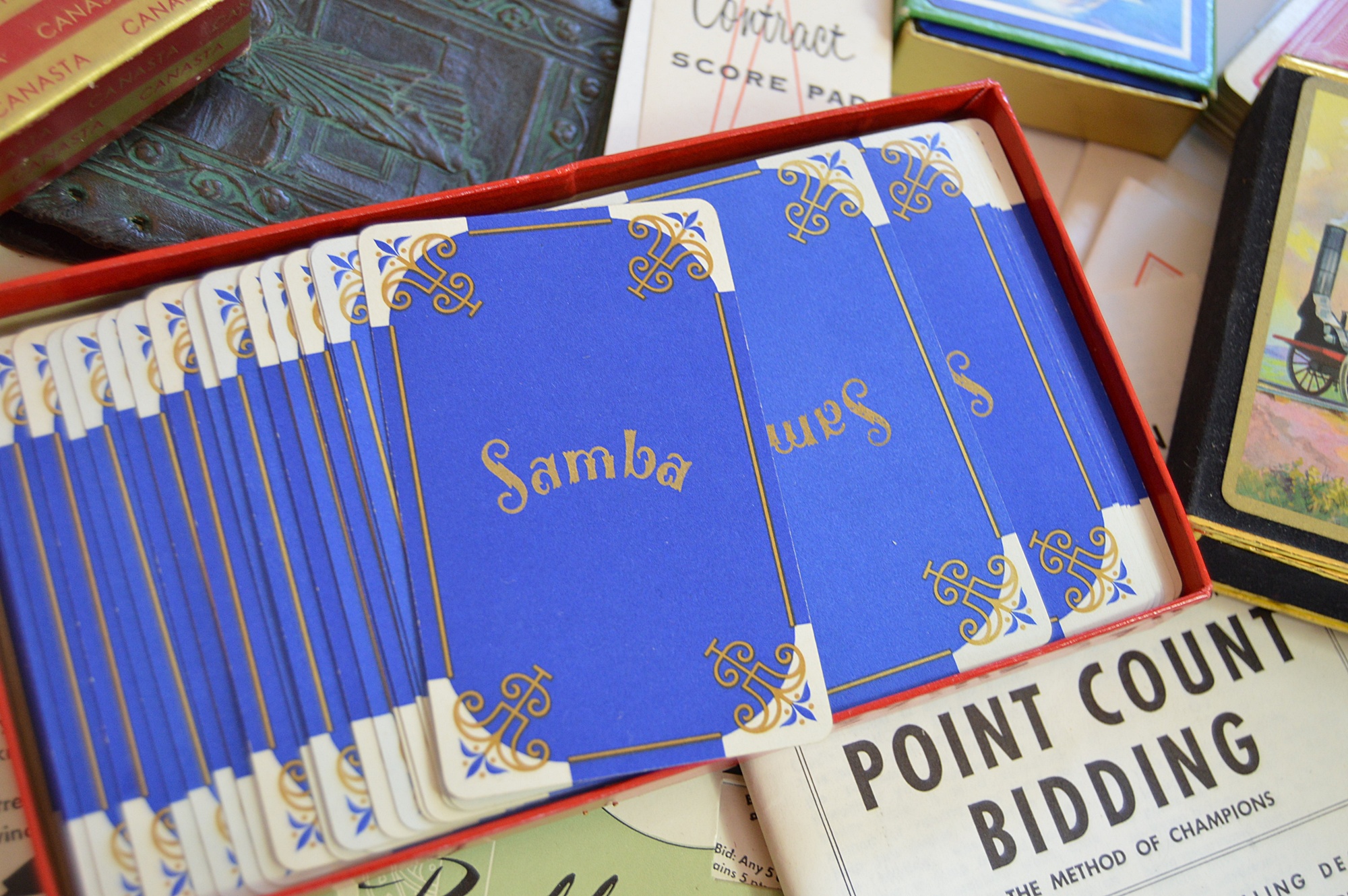 1930's-1950's Collection of Playing Cards and Chips