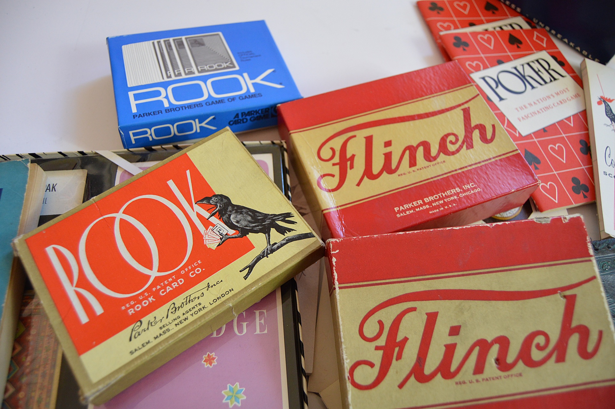 1930's-1950's Collection of Playing Cards and Chips