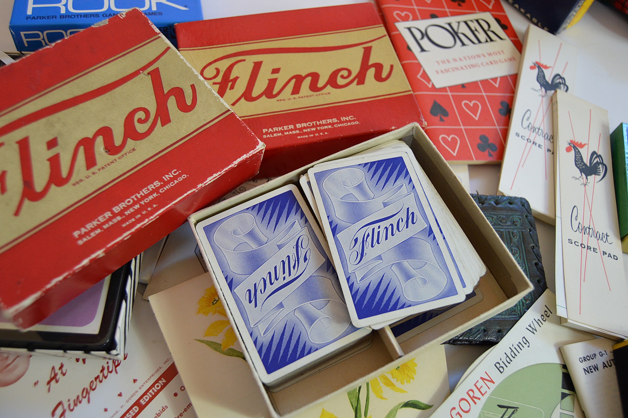 1930's-1950's Collection of Playing Cards and Chips