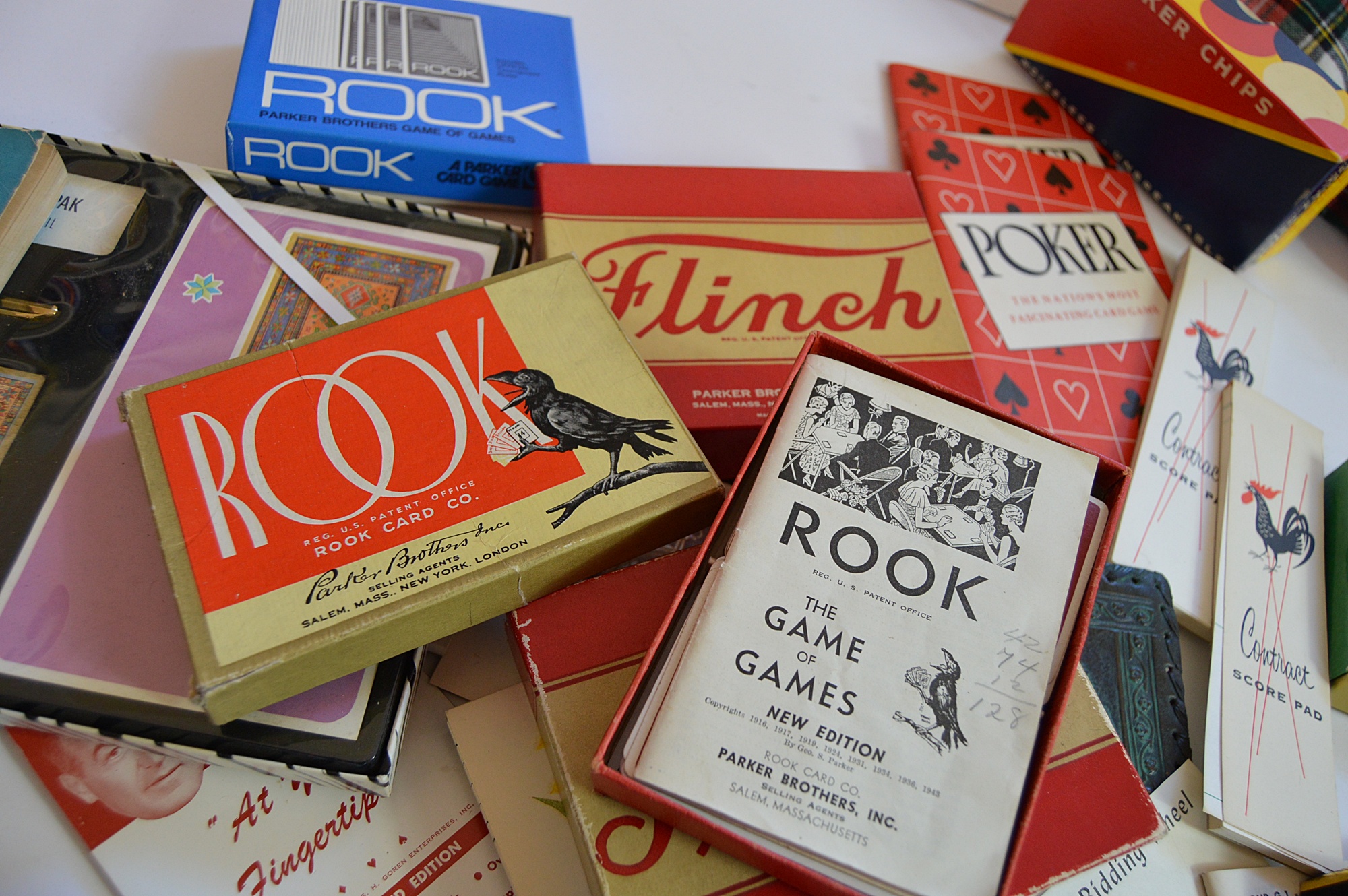 1930's-1950's Collection of Playing Cards and Chips