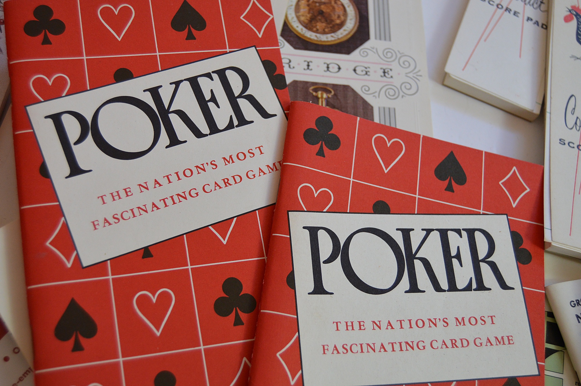 1930's-1950's Collection of Playing Cards and Chips