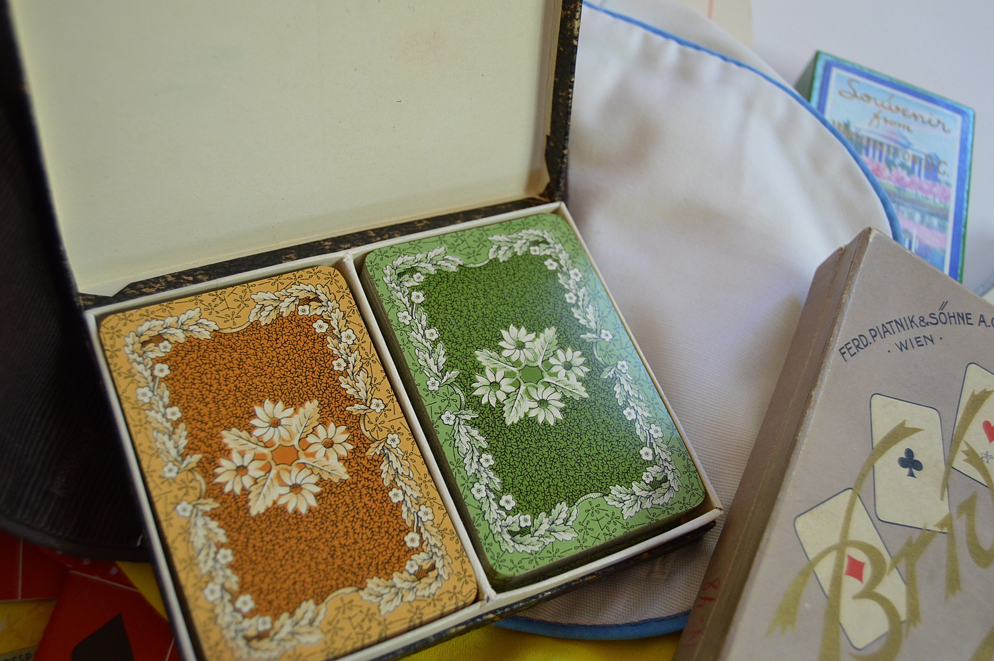 1930's-1950's Collection of Playing Cards and Chips