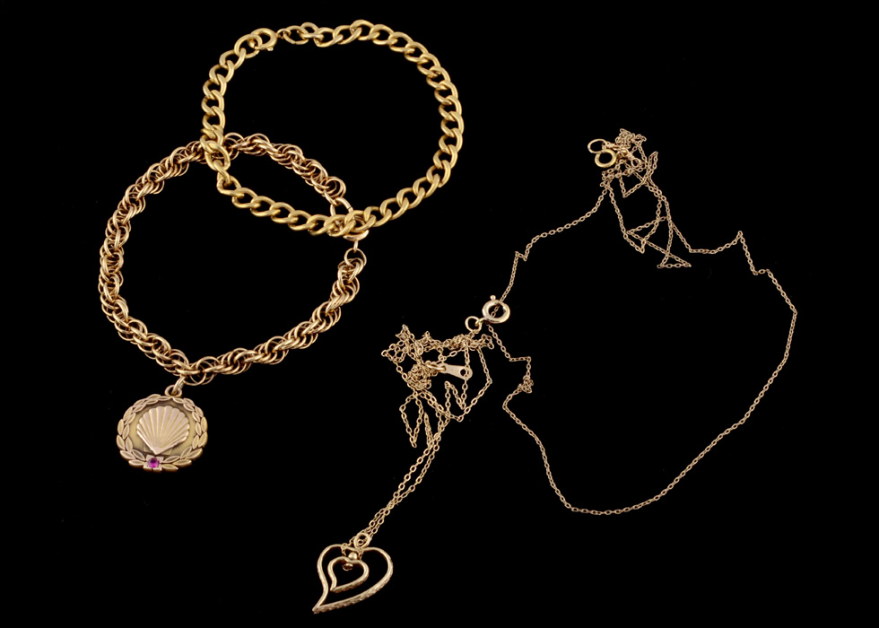 Gold Filled Necklaces and Bracelets