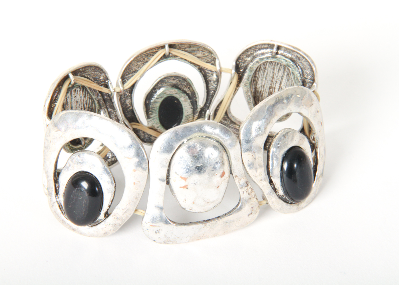 Assortment of Large Metal Bracelets