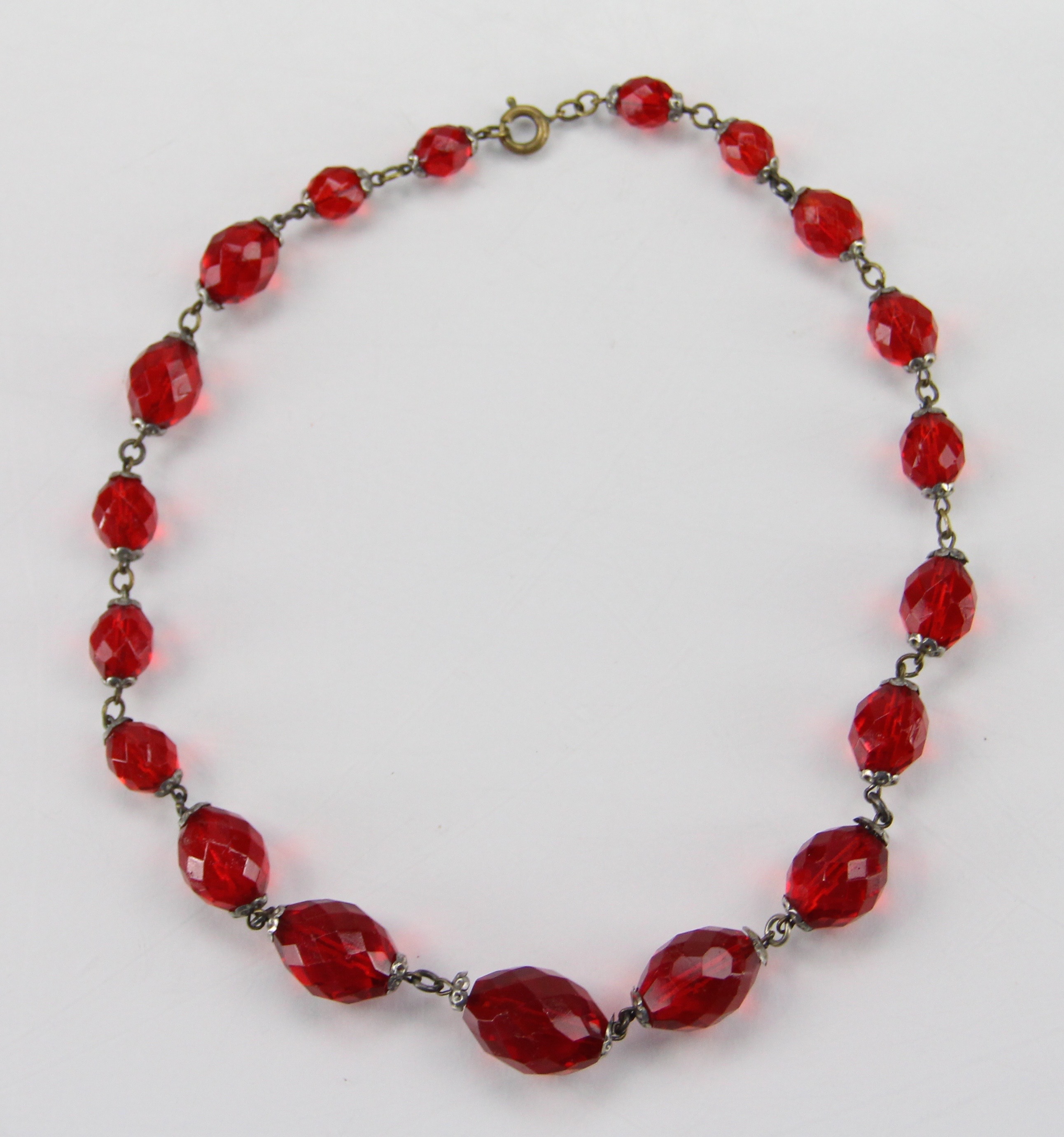 Collection of Red Costume Jewelry