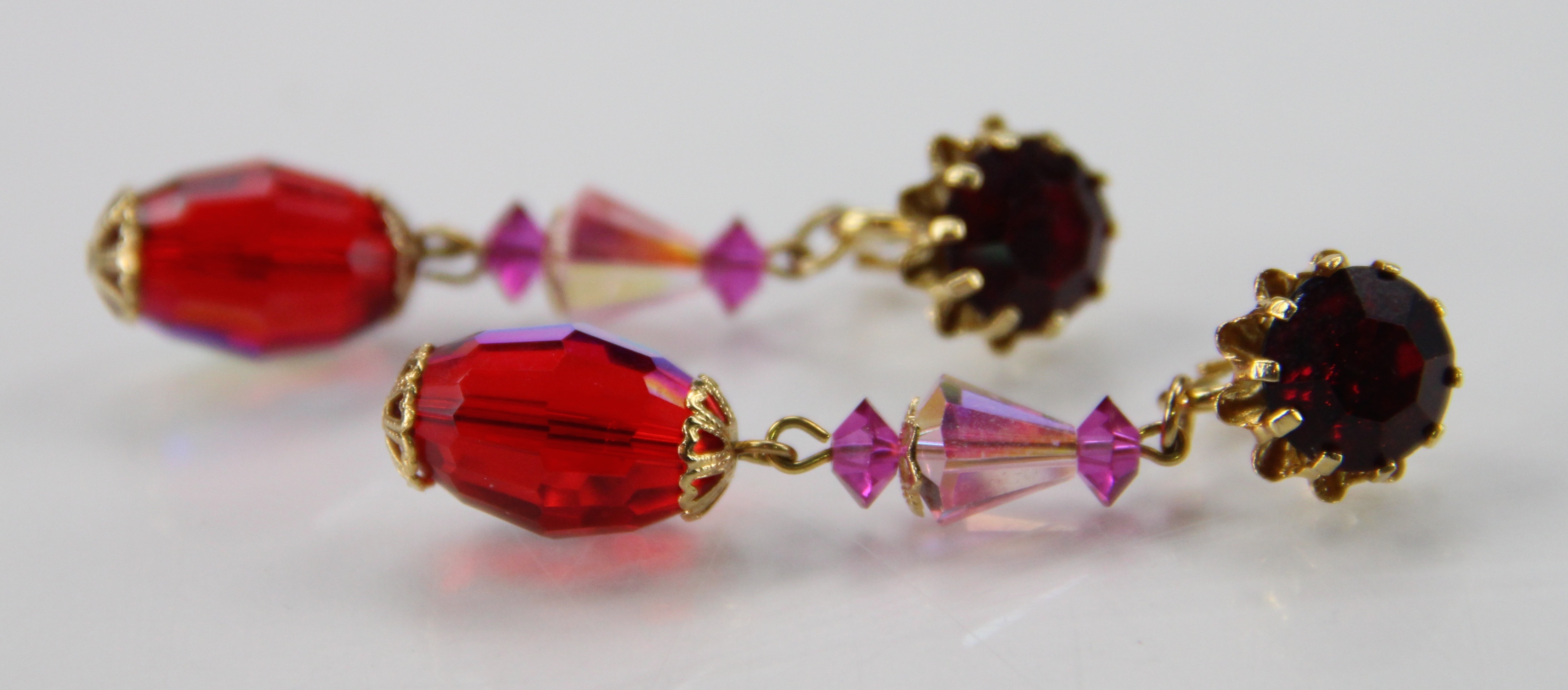 Collection of Red Costume Jewelry