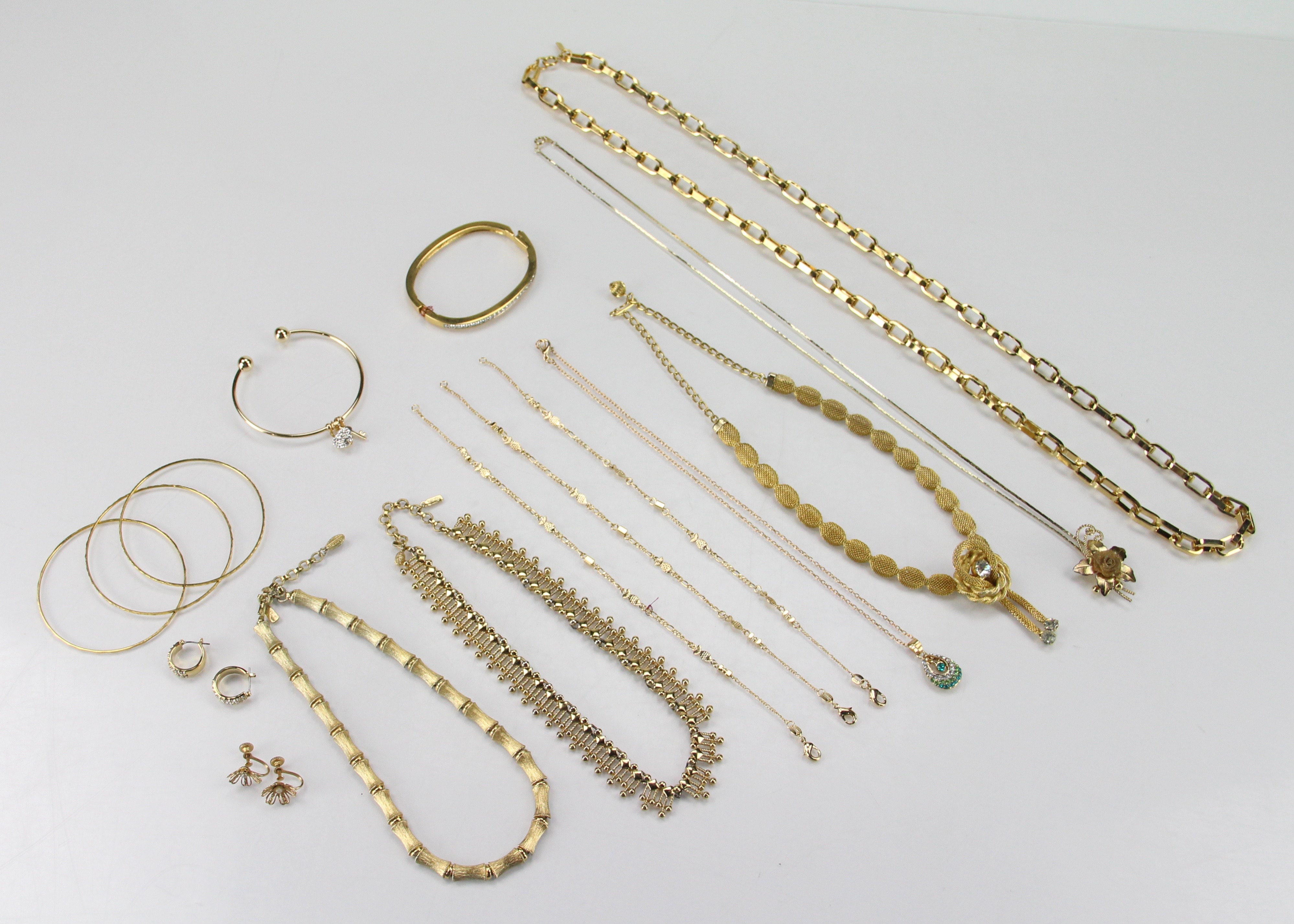 Gold Tone Costume Jewelry