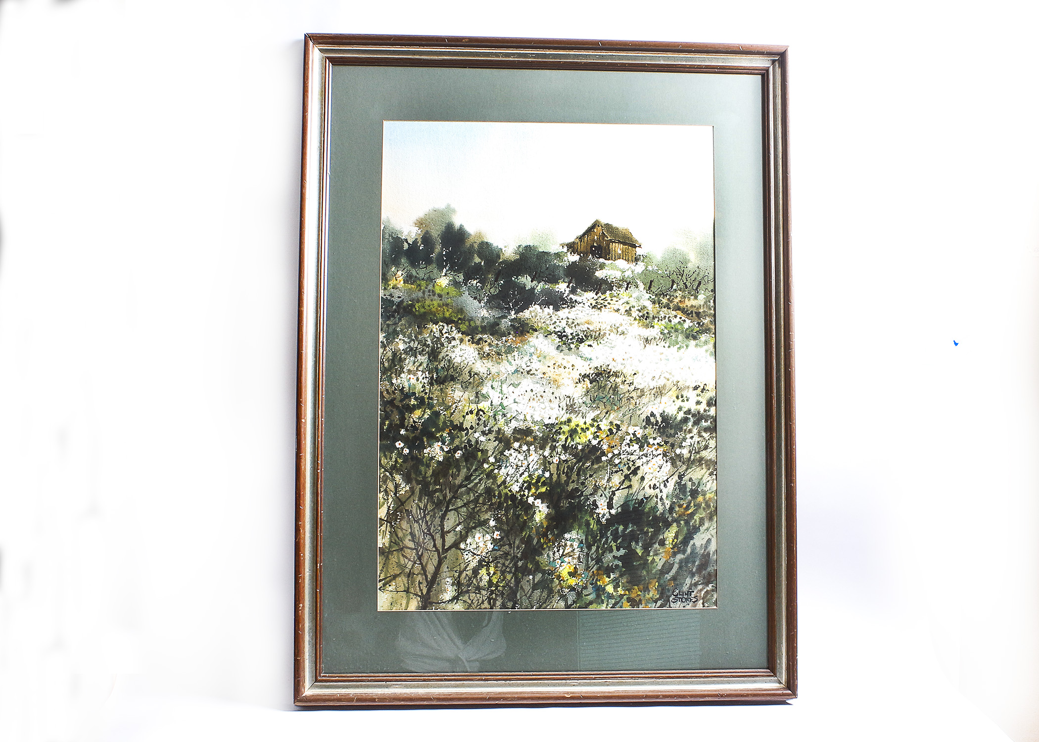 Signed Clint Stokes Painting