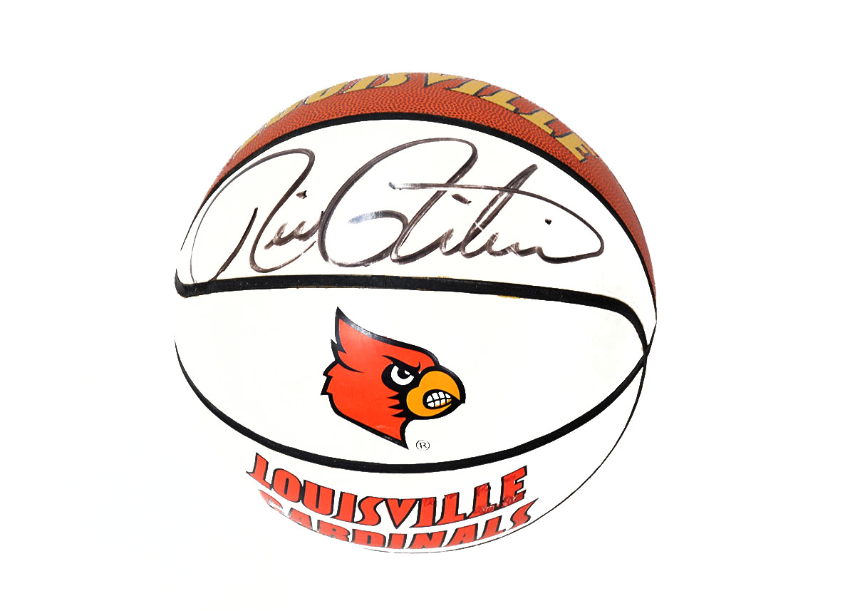 Signed Rick Pitino Louisville Cardinals Basketball