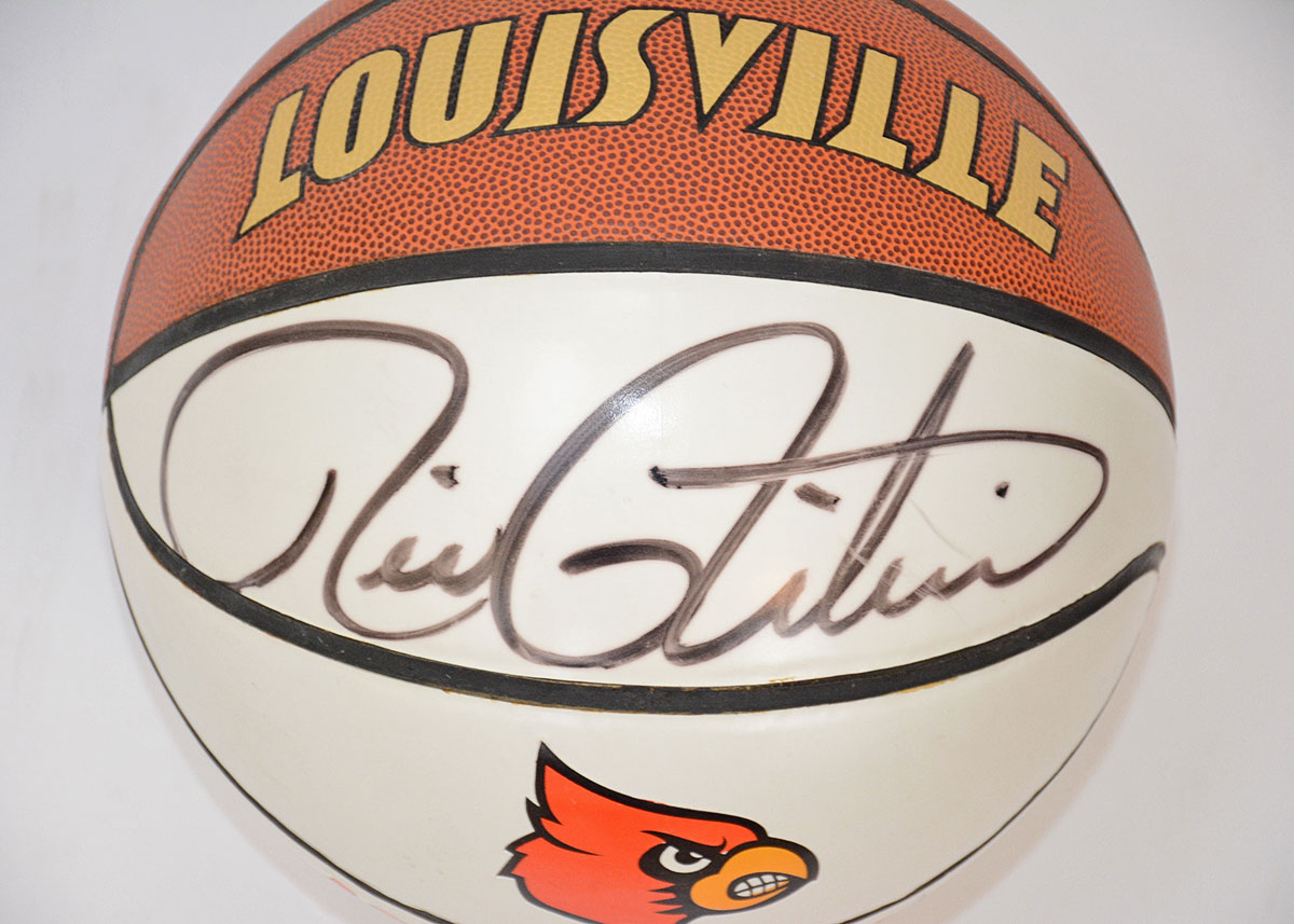Signed Rick Pitino Louisville Cardinals Basketball