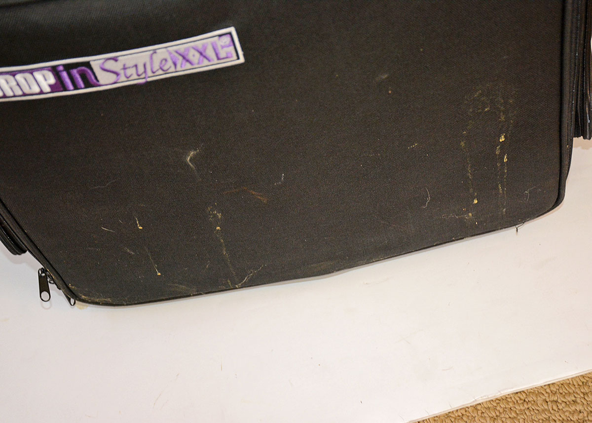 Crop In Style XXL Rolling Tote and Scrapbook Supplies