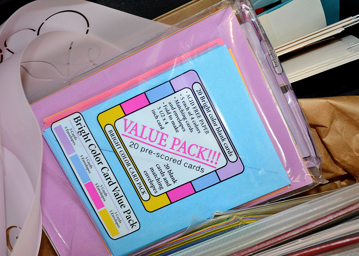 Crop In Style XXL Rolling Tote and Scrapbook Supplies